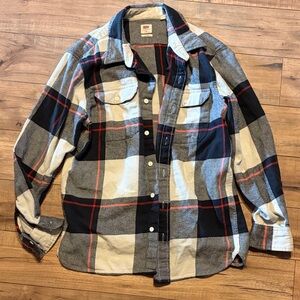 Levi's Plaid Shirt - Black, Gray, Red